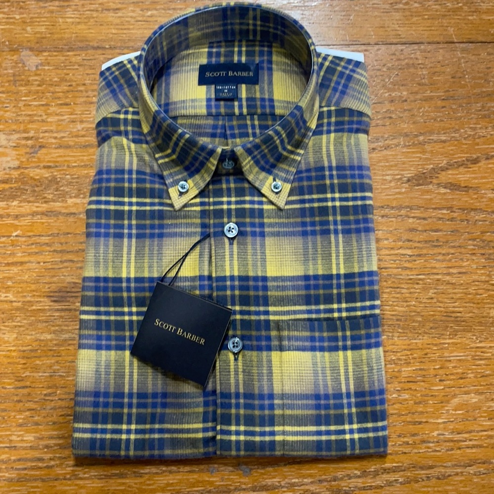 Scott Barber Men’s button down Medium